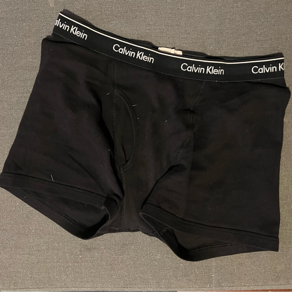 Calvin Klein black boxer briefs - M